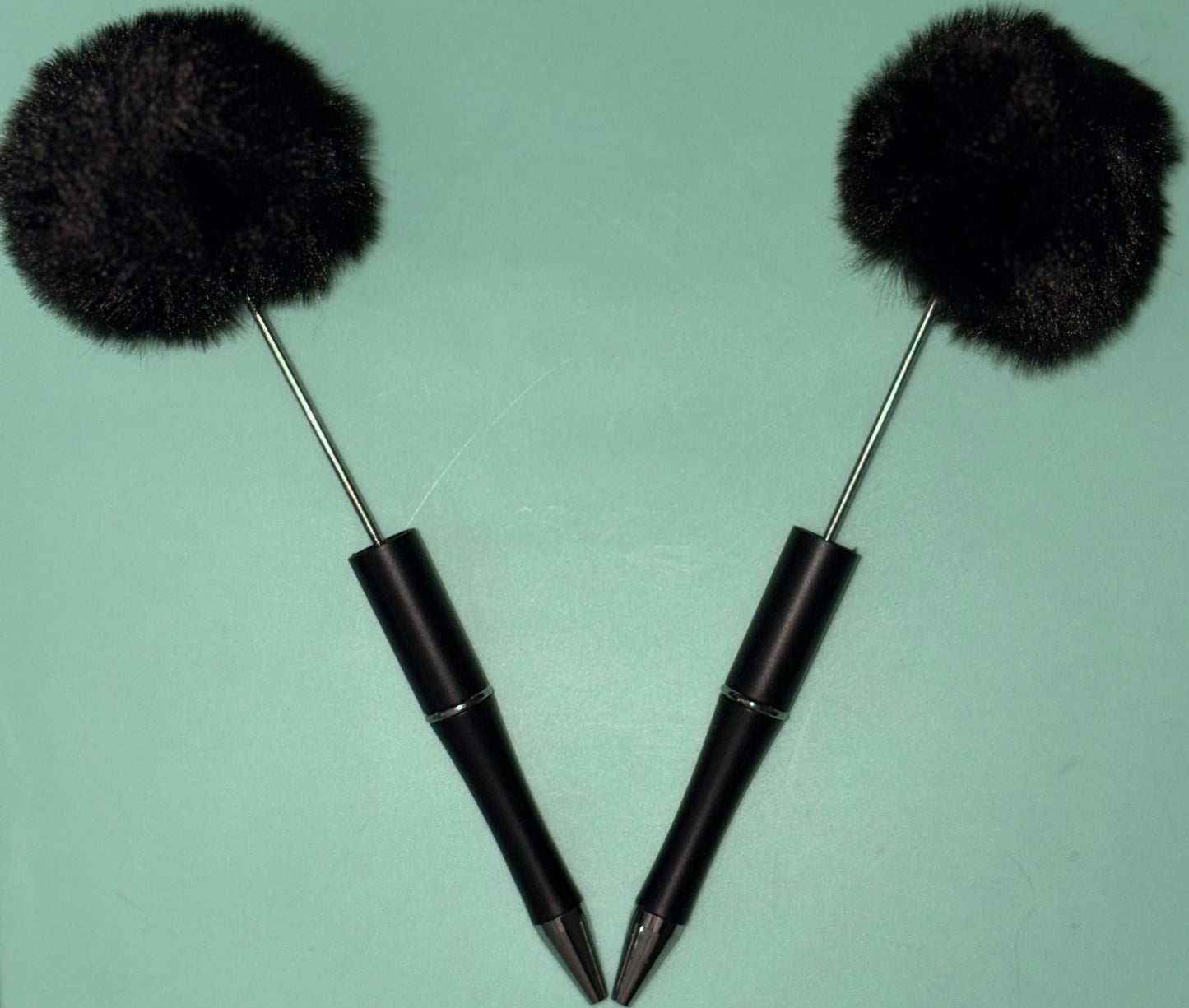Beadable Pom Pom Pens