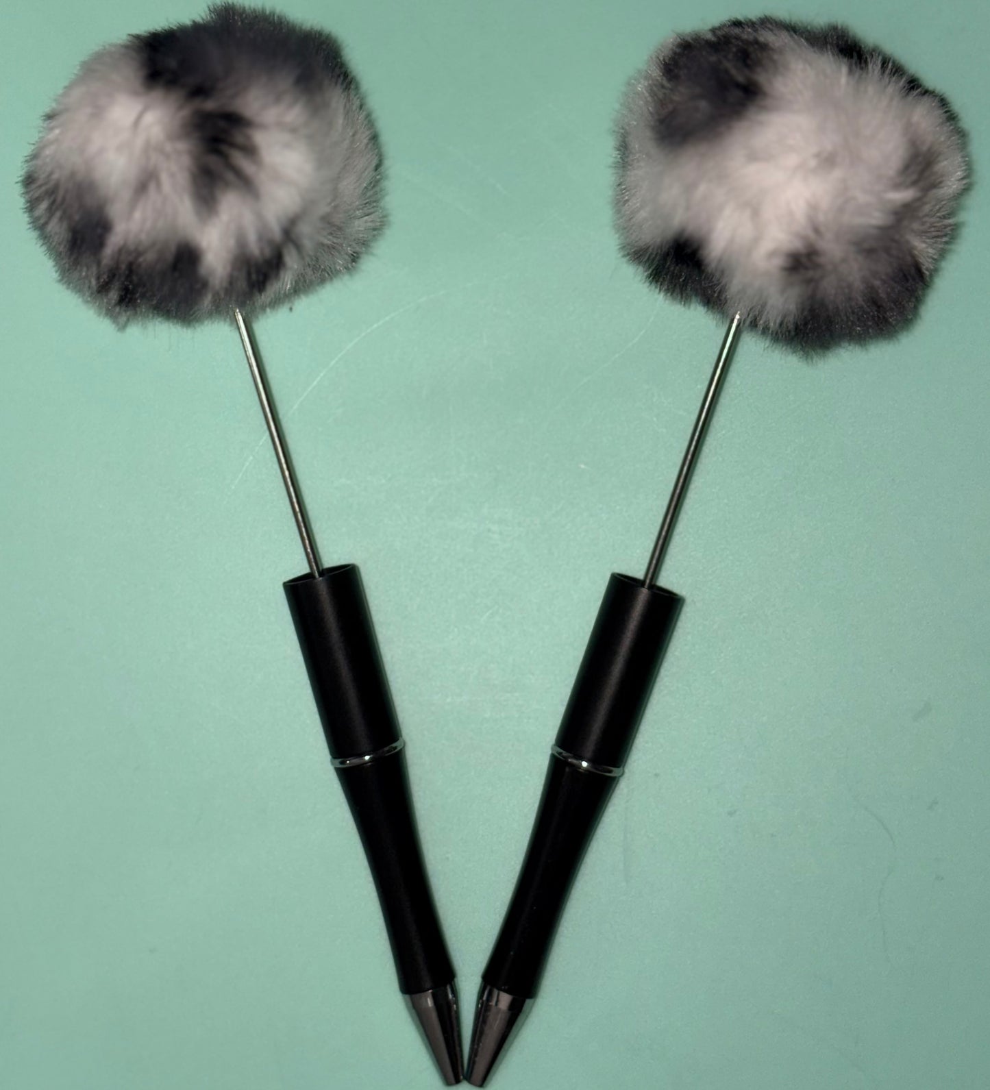 Beadable Pom Pom Pens