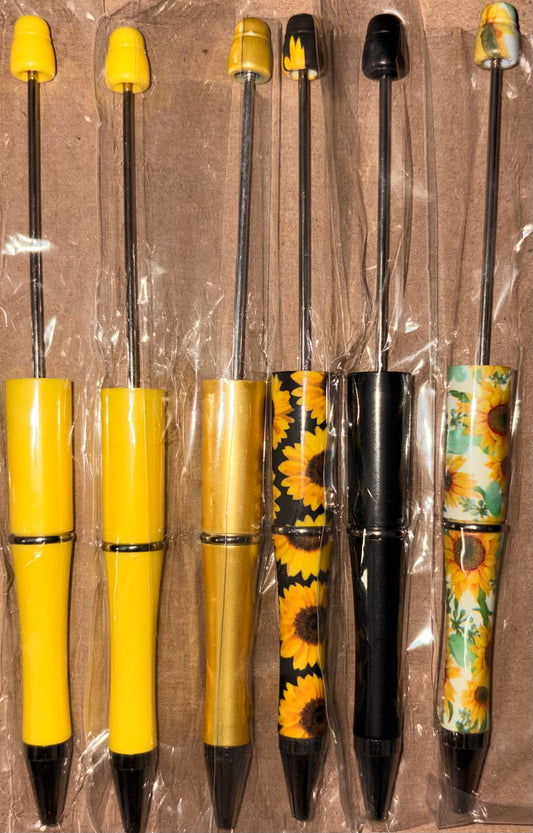 Flower Beadable Pen Bundle