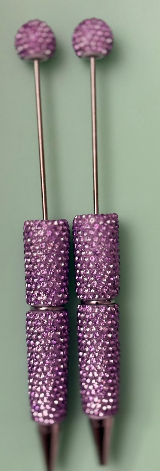 Solid Diy Rhinestone Beadable Pens