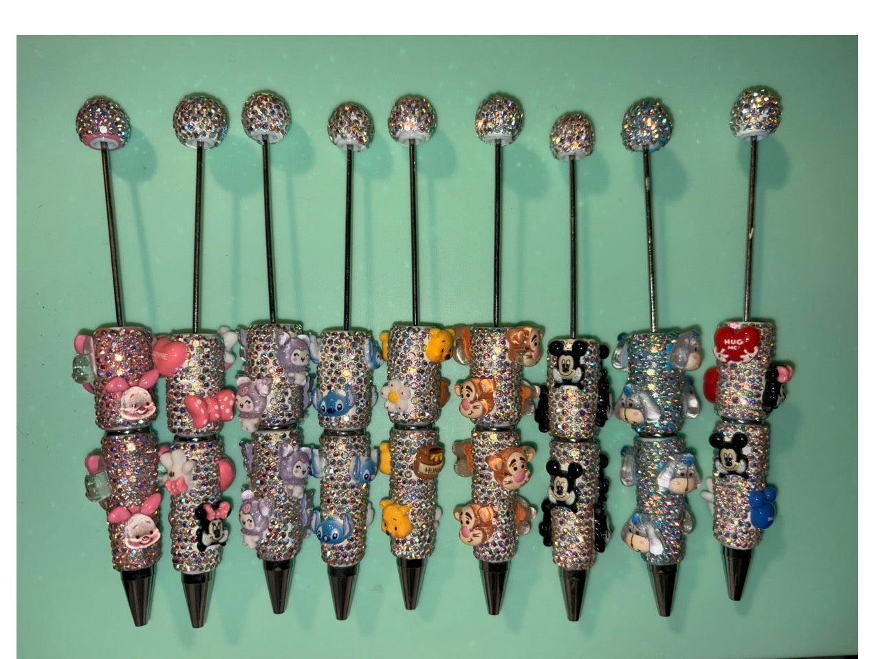 Character Rhinestone Beadable Pens