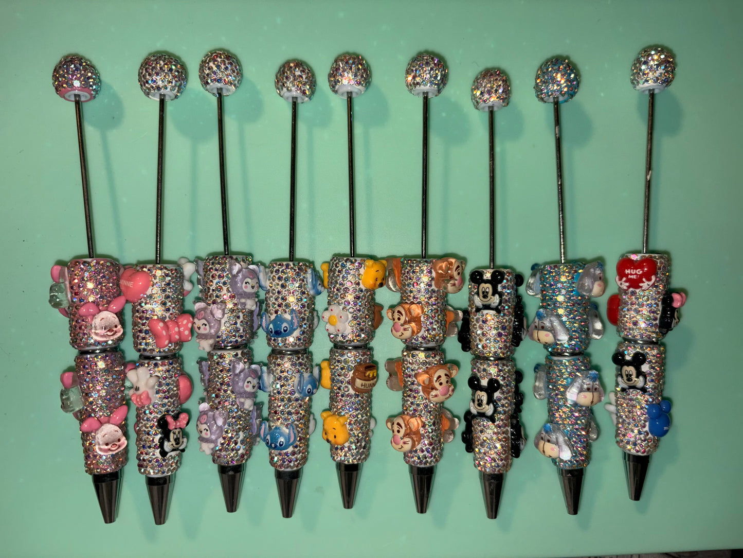 Character Rhinestone Beadable Pens